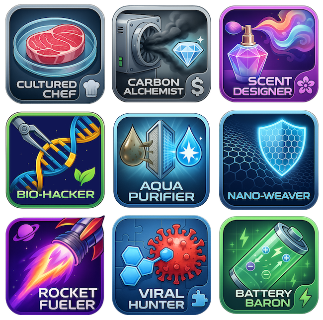 Chemistry mini-games preview